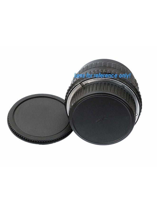 Fotasy (3 عبوات) غطاء عدسة خلفي لتركيب Pentax K، غطاء عدسة PK، غطاء خلفي لعدسة Kmount، غطاء جسم الكاميرا PK لPentax K K-70 K-1 K-3 II K-S2 K-S1 K-3 K-50 K-30 K-5 IIs K-5 II K-5 K-500 K-50 K-30 K-x K-7 K-m - Image 2